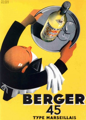 Berger 45 Poster Ad Roland Ansieau 1935